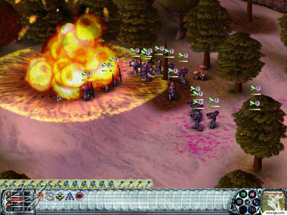 Screenshot ze hry Dark Planet: Battle for Natrolis - Recenze-her.cz