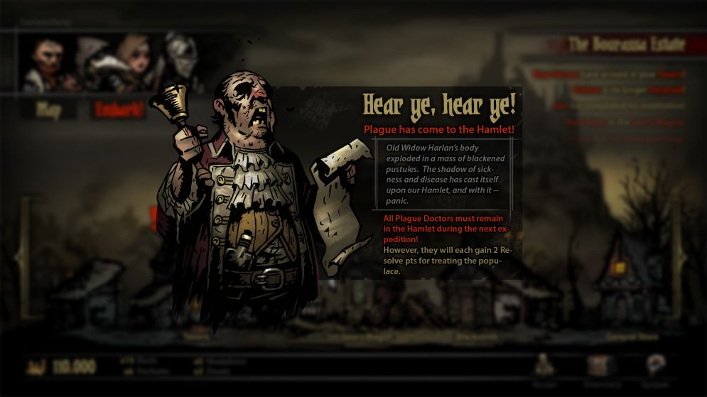 Screenshot ze hry Darkest Dungeon - Recenze-her.cz