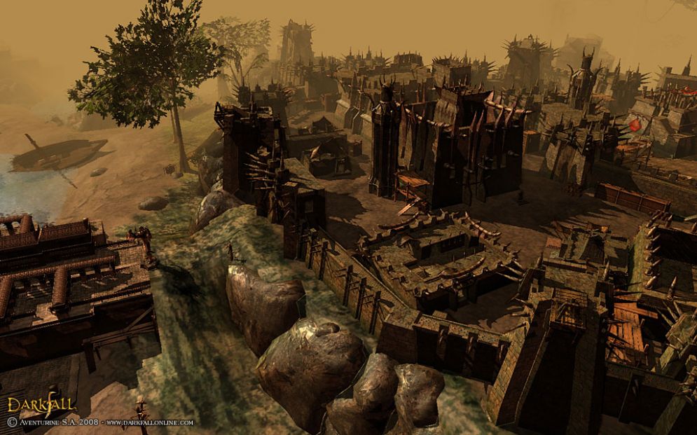 Screenshot ze hry Darkfall Online - Recenze-her.cz