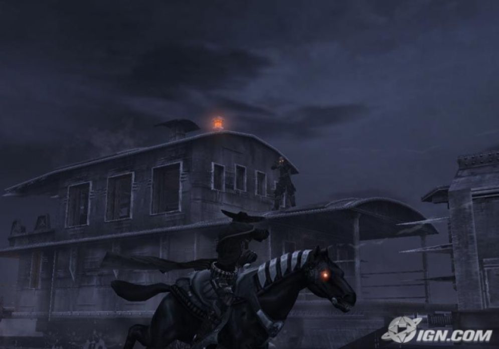 Screenshot ze hry Darkwatch - Recenze-her.cz