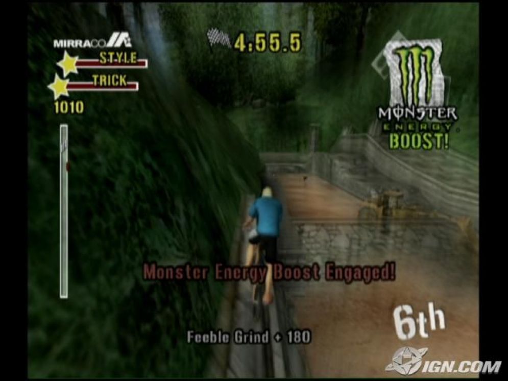 Screenshot ze hry Dave Mirra BMX Challenge - Recenze-her.cz