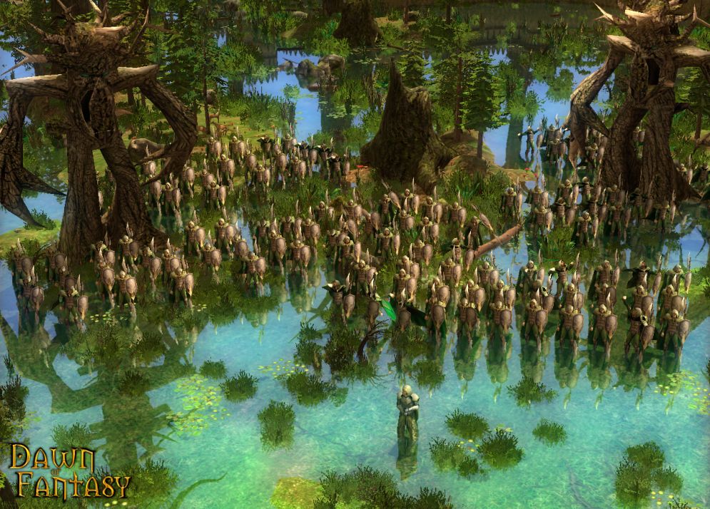 Screenshot ze hry Dawn of Fantasy - Recenze-her.cz