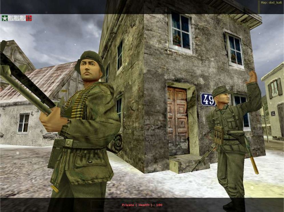 Screenshot ze hry Day of Defeat - Recenze-her.cz