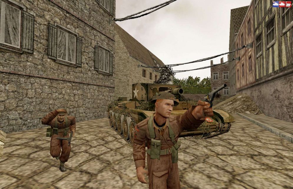 Screenshot ze hry Day of Defeat - Recenze-her.cz