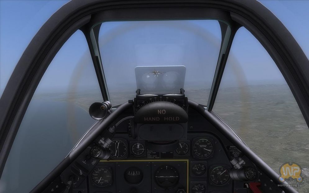 Screenshot ze hry DCS: P-51D Mustang - Recenze-her.cz