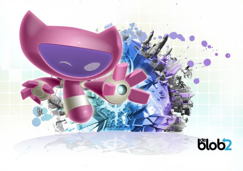 Screenshot ze hry de Blob 2: The Underground - Recenze-her.cz