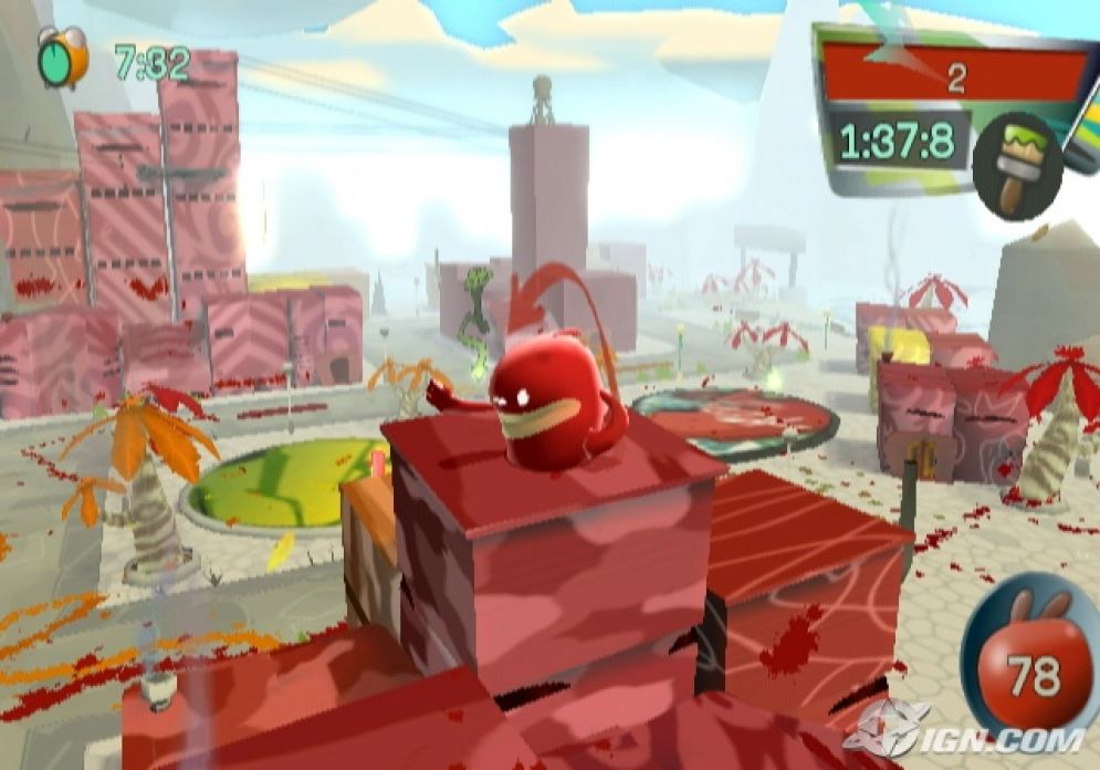 Screenshot ze hry de Blob - Recenze-her.cz