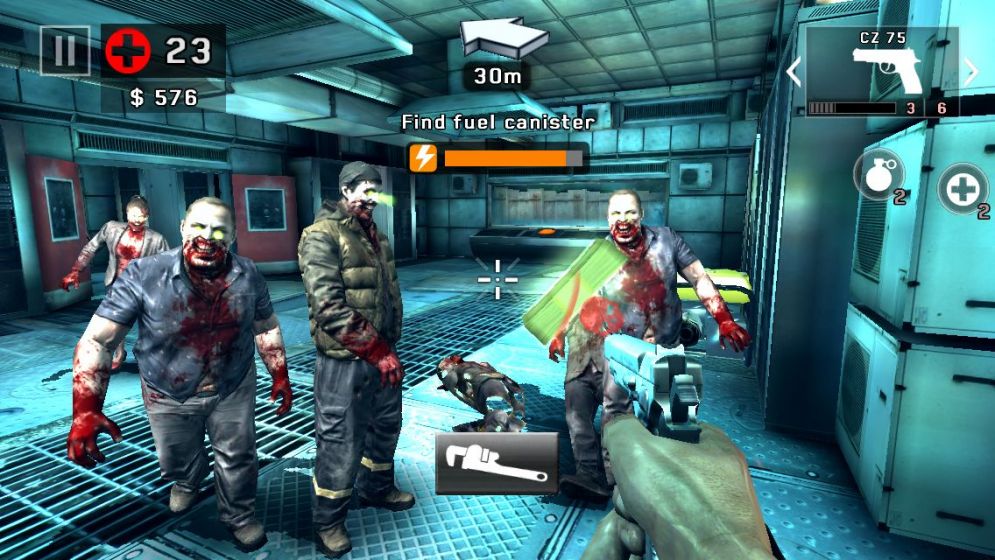 Screenshot ze hry Dead Trigger 2 - Recenze-her.cz