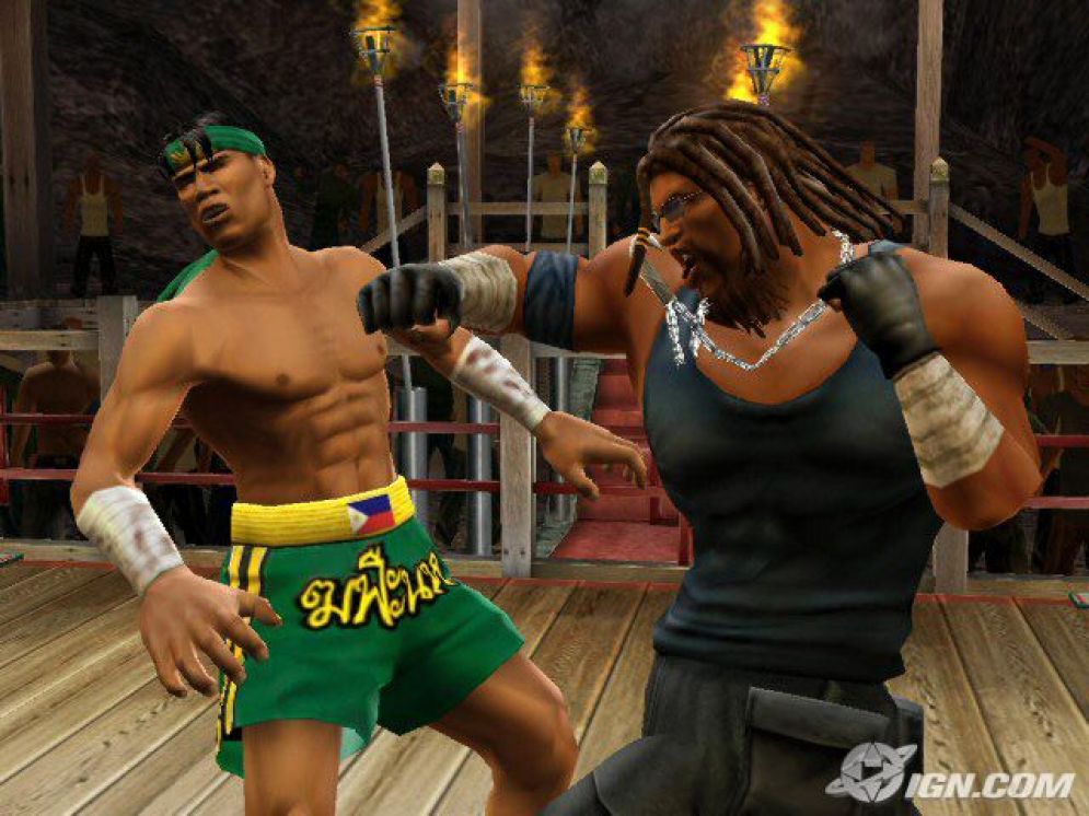 Screenshot ze hry Def Jam: Fight for NY - Recenze-her.cz