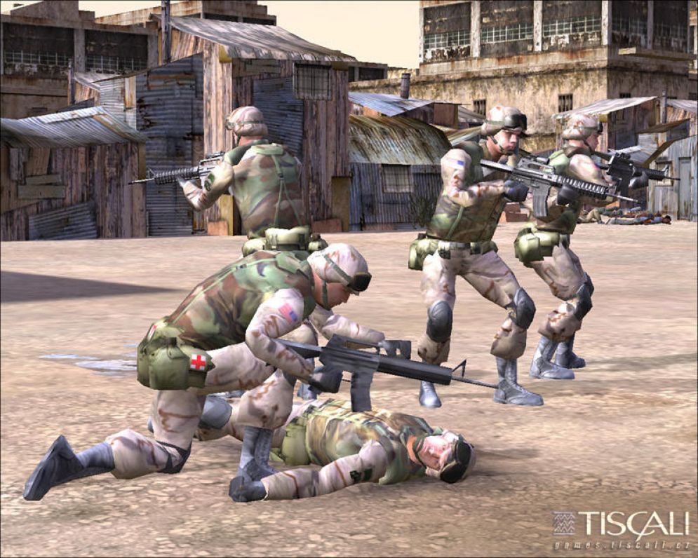 Screenshot ze hry Delta Force: Black Hawk Down - Recenze-her.cz