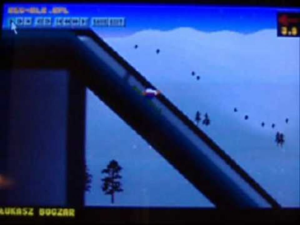 Screenshot ze hry Deluxe Ski Jump 2 - Recenze-her.cz
