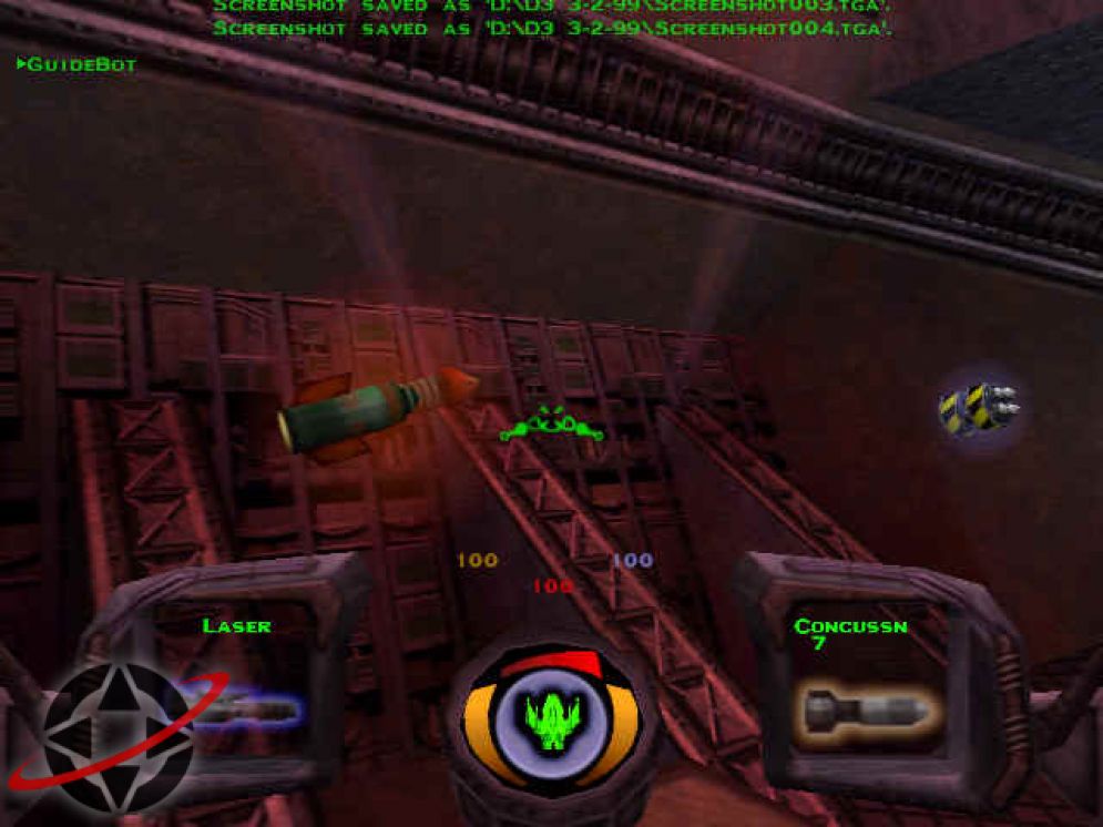 Screenshot ze hry Descent 3 - Recenze-her.cz