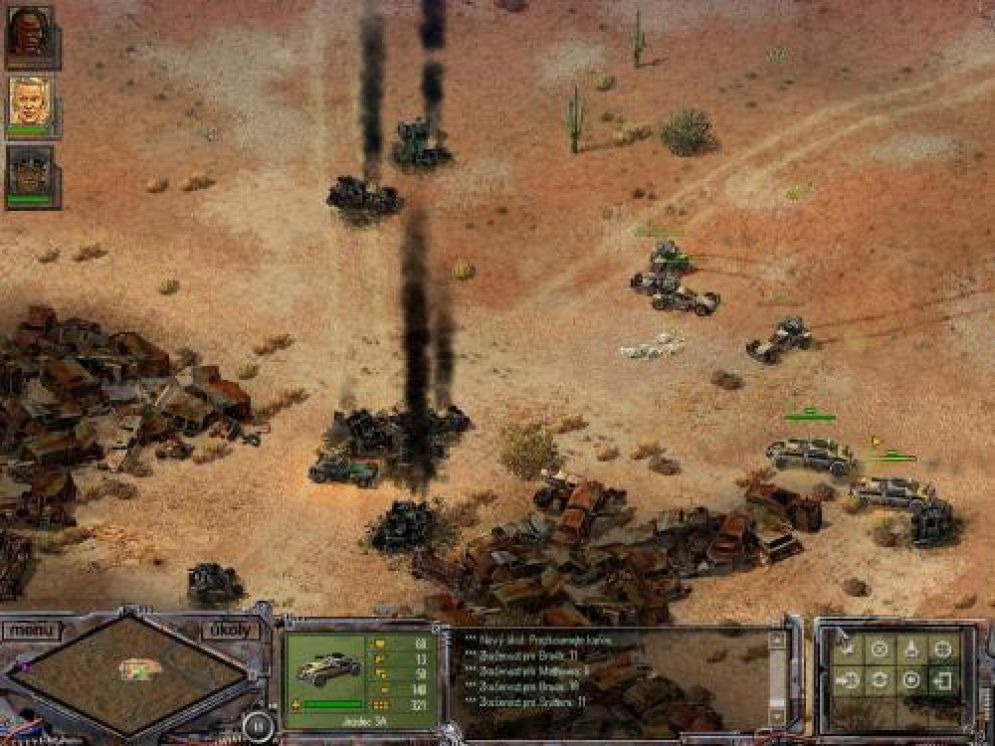 Screenshot ze hry Desert Law - Recenze-her.cz