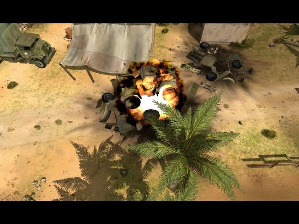 Screenshot ze hry Desert Rats vs. Afrika Korps - Recenze-her.cz