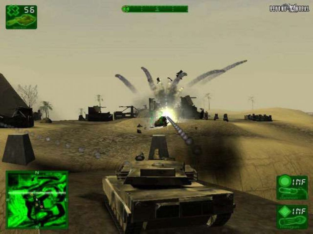 Screenshot ze hry Desert Thunder - Recenze-her.cz