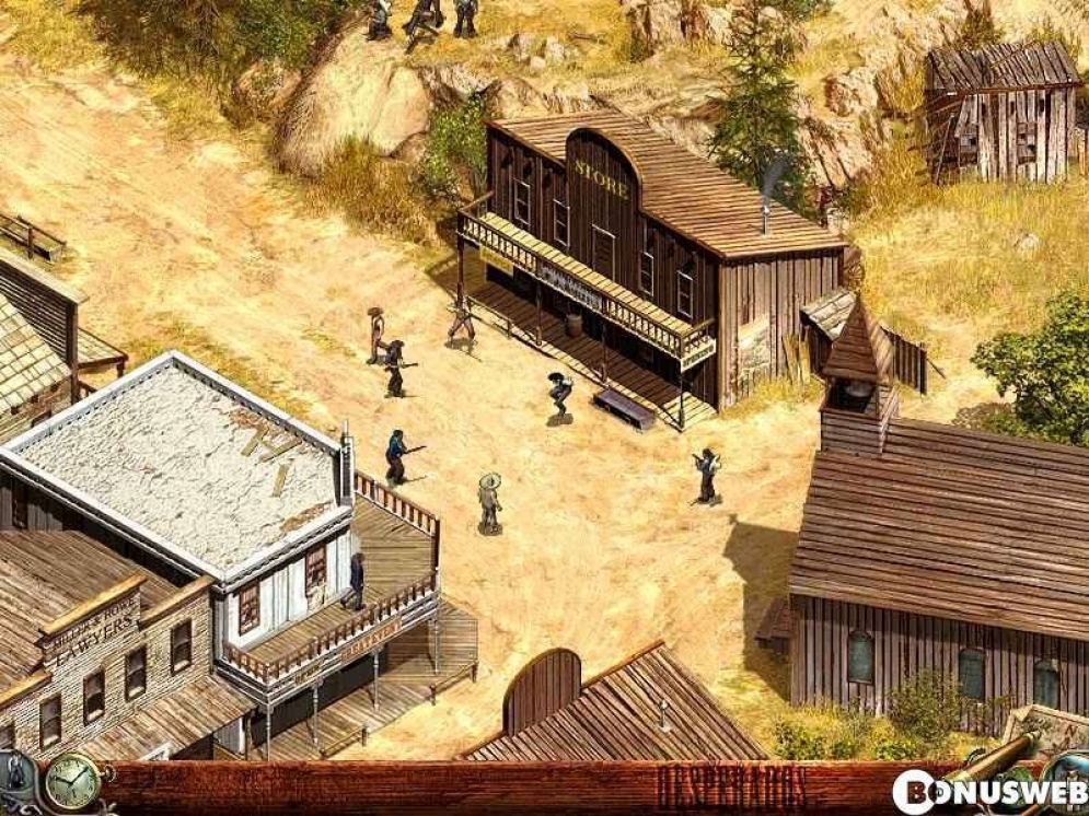 Screenshot ze hry Desperados - Recenze-her.cz