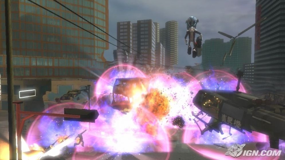 Screenshot ze hry Destroy All Humans! Path of the Furon - Recenze-her.cz
