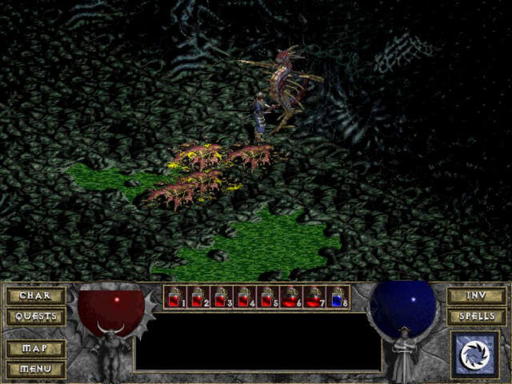 Screenshot ze hry Diablo: Hellfire - Recenze-her.cz