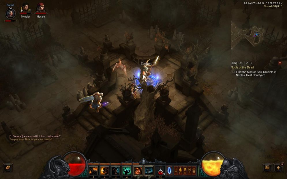 Screenshot ze hry Diablo III: Reaper of Souls - Recenze-her.cz