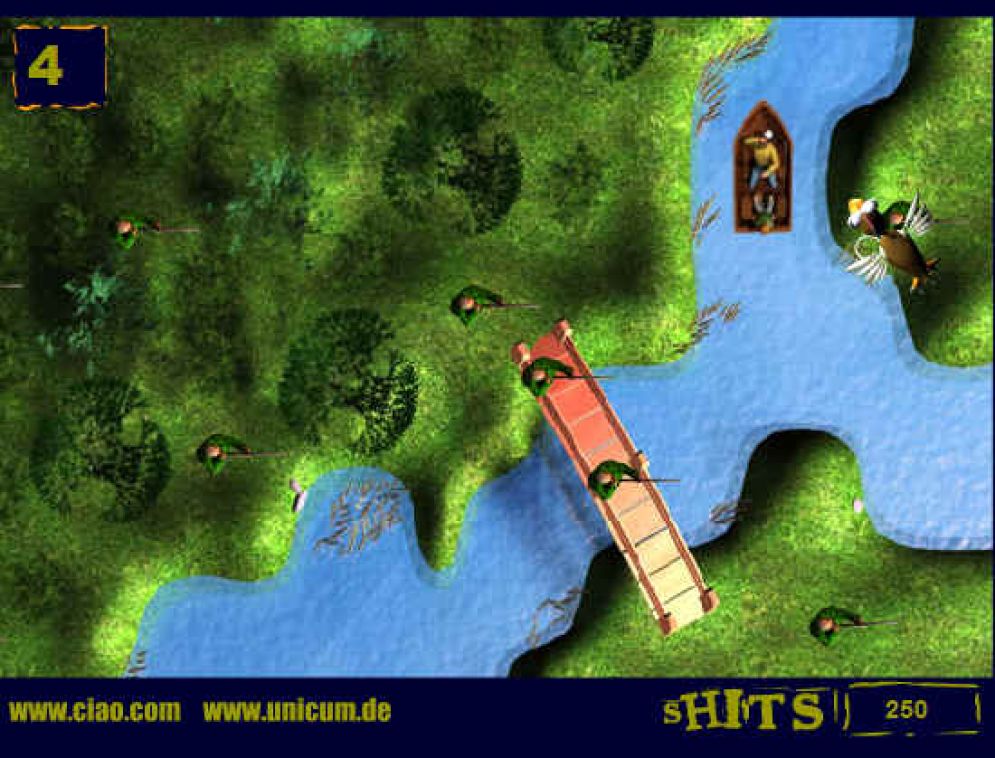 Screenshot ze hry Die Rache der Moorhhner - Recenze-her.cz