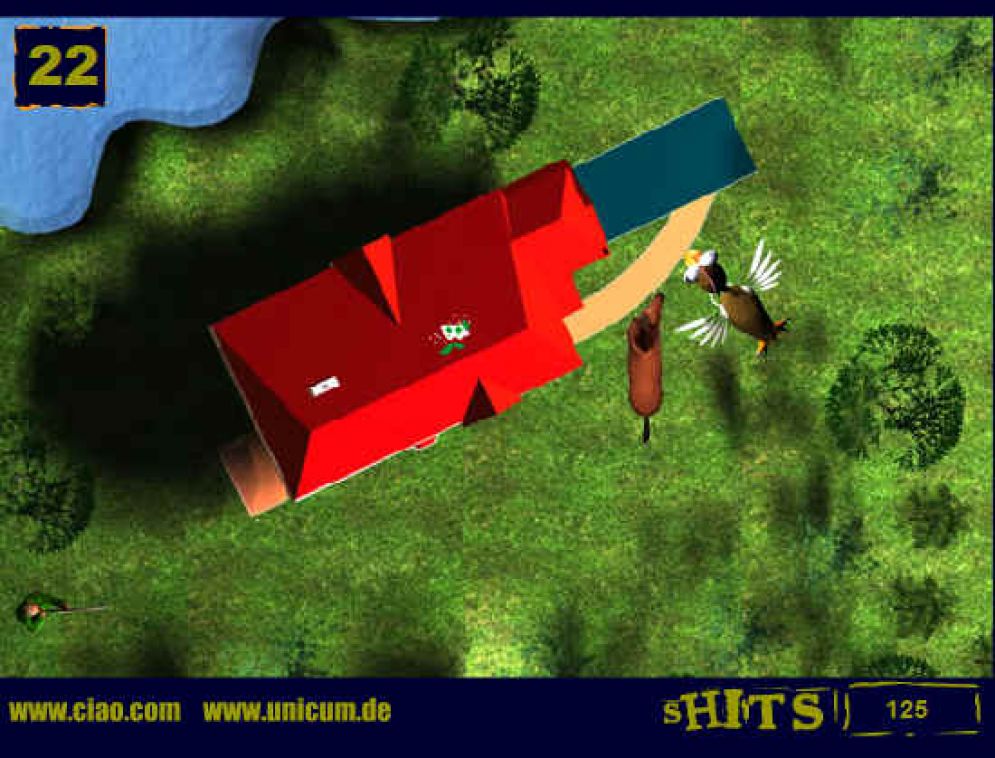 Screenshot ze hry Die Rache der Moorhhner - Recenze-her.cz