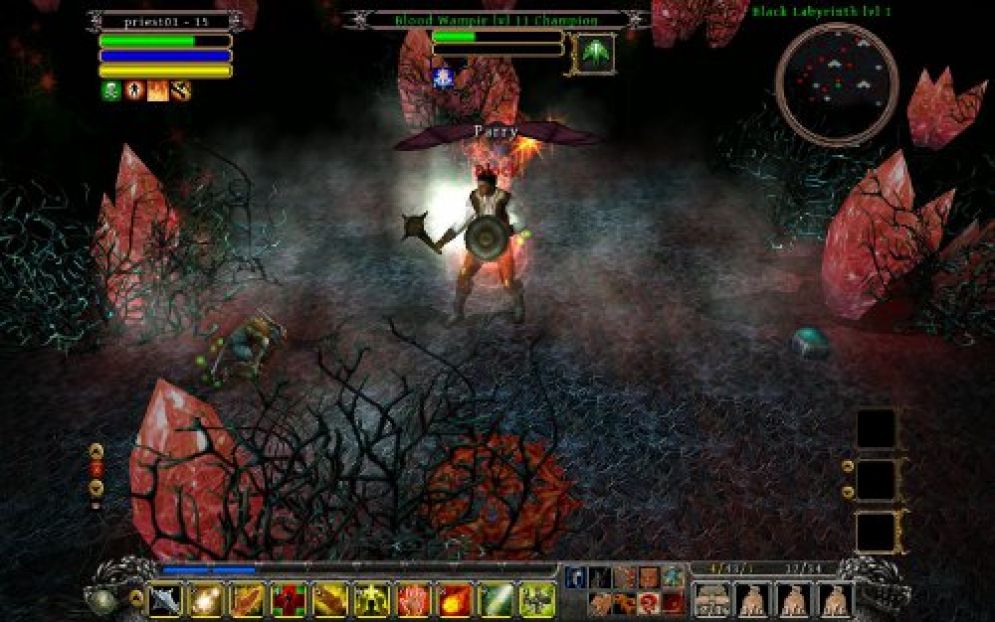 Screenshot ze hry Dins Curse: Demon War - Recenze-her.cz