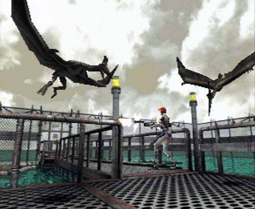 Screenshot ze hry Dino Crisis 2 - Recenze-her.cz