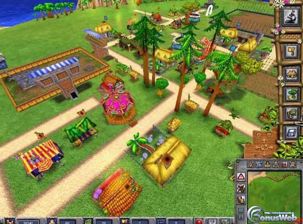 Screenshot ze hry Dino Island - Recenze-her.cz