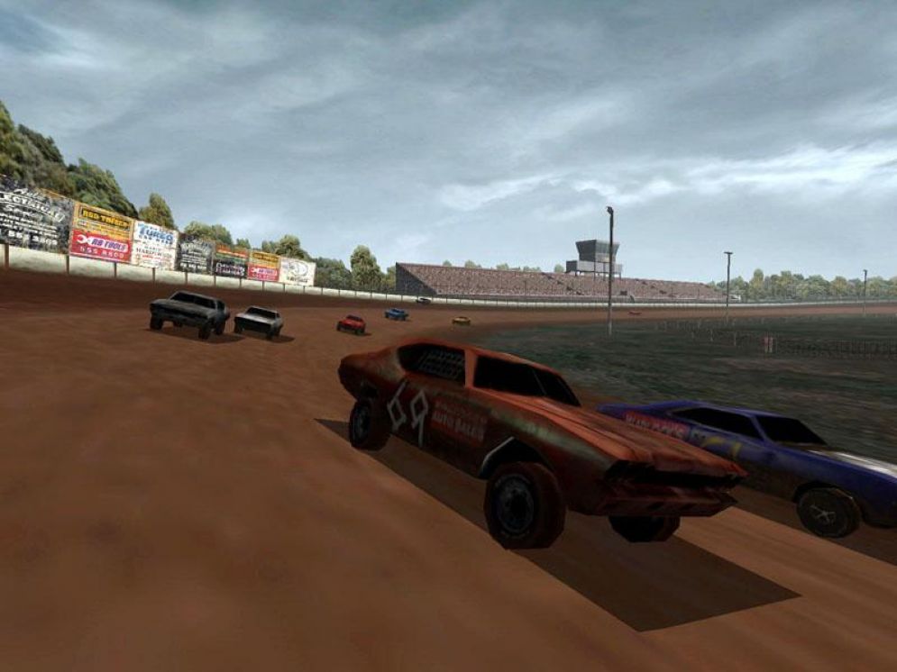 Screenshot ze hry Dirt Track Racing - Recenze-her.cz