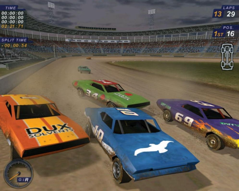Screenshot ze hry Dirt Track Racing 2 - Recenze-her.cz