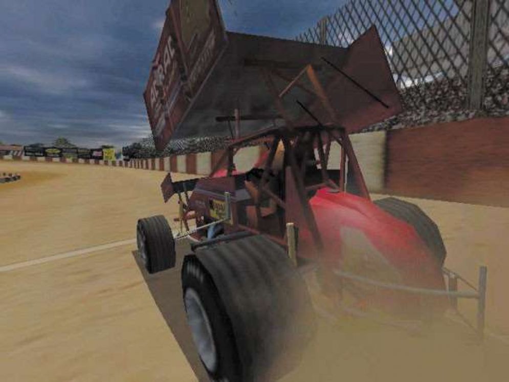 Screenshot ze hry Dirt Track Racing: Sprint Cars - Recenze-her.cz