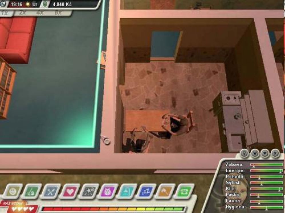 Screenshot ze hry Dom�c� n�sil� - Game Over - Recenze-her.cz