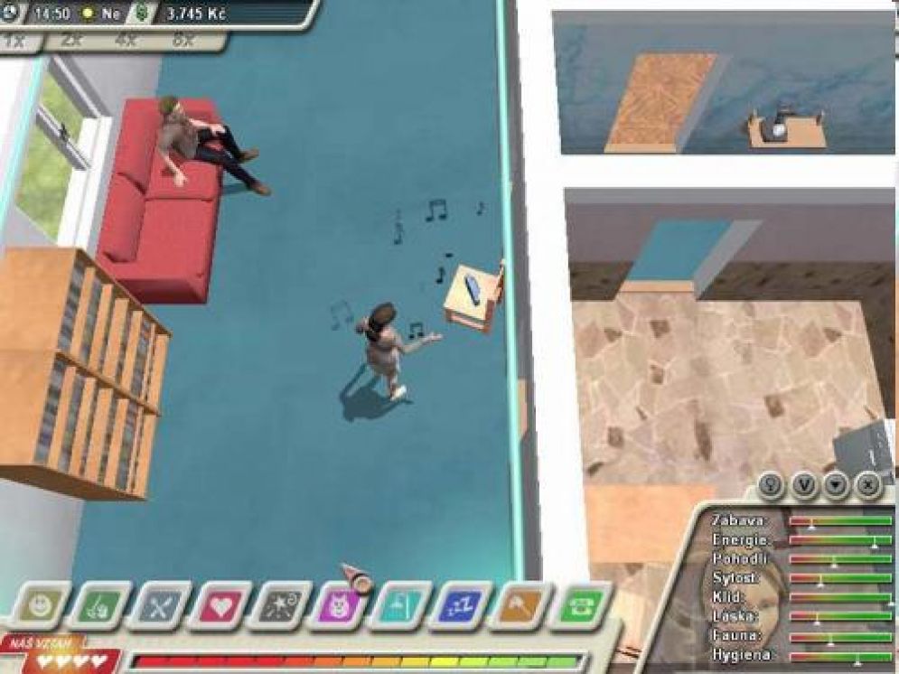 Screenshot ze hry Dom�c� n�sil� - Game Over - Recenze-her.cz