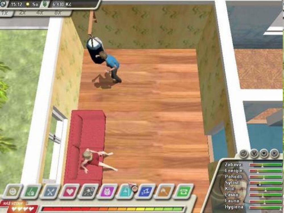 Screenshot ze hry Dom�c� n�sil� - Game Over - Recenze-her.cz