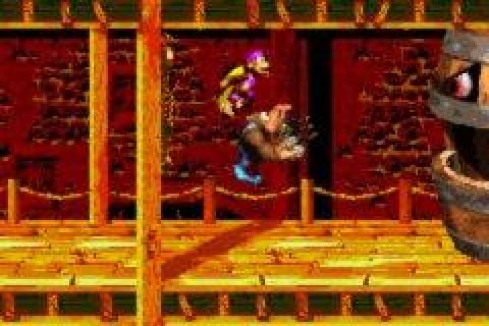 Screenshot ze hry Donkey Kong Country 3 - Recenze-her.cz