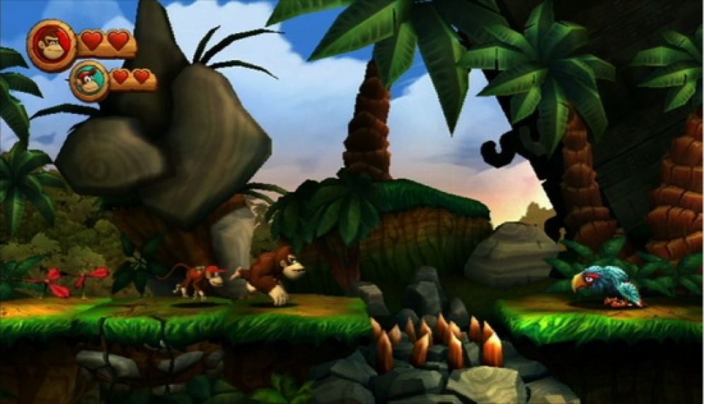 Screenshot ze hry Donkey Kong Country Returns - Recenze-her.cz