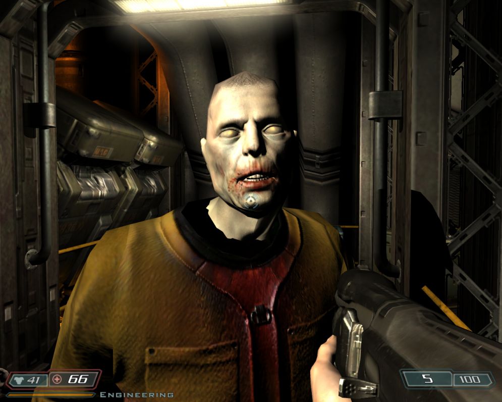 Screenshot ze hry DOOM 3: BFG Edition - Recenze-her.cz