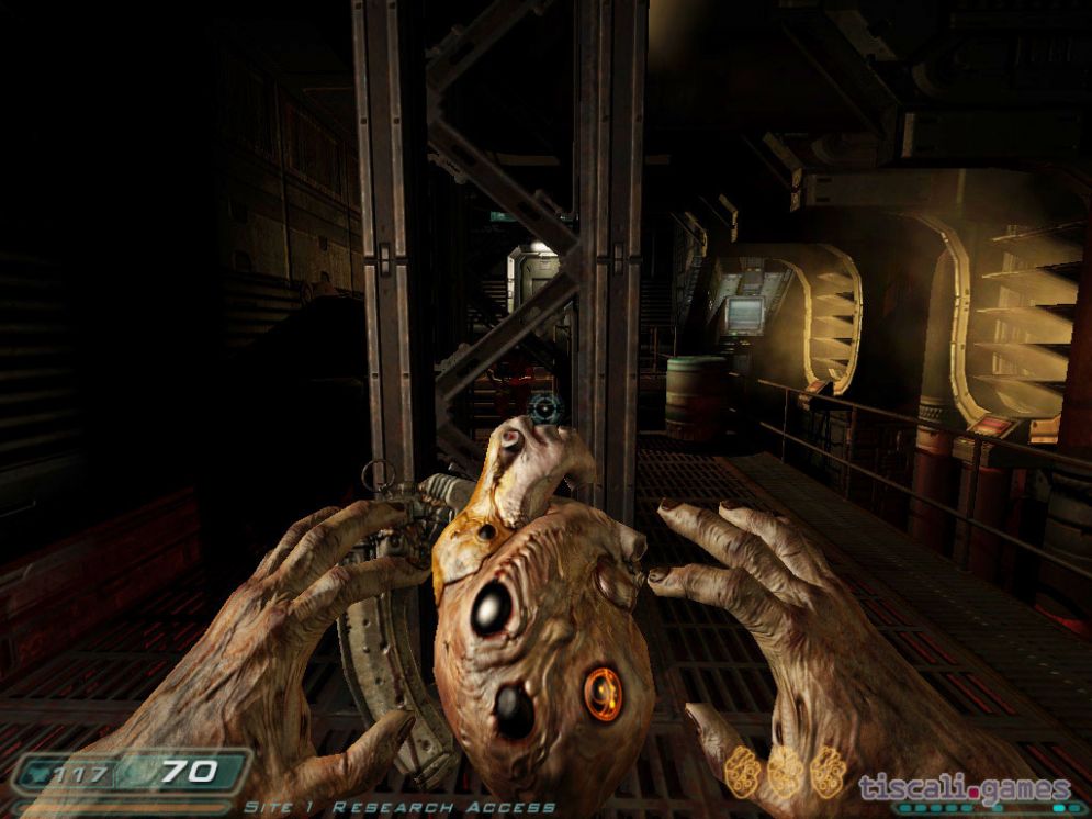 Screenshot ze hry Doom 3: Resurrection of Evil - Recenze-her.cz