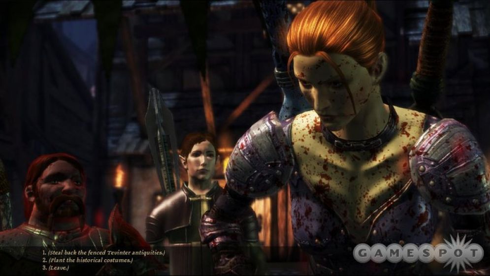 Screenshot ze hry Dragon Age: Origins - Lelianas Song - Recenze-her.cz