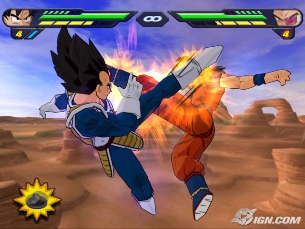 Screenshot ze hry Dragon Ball Z: Budokai Tenkaichi 2 - Recenze-her.cz