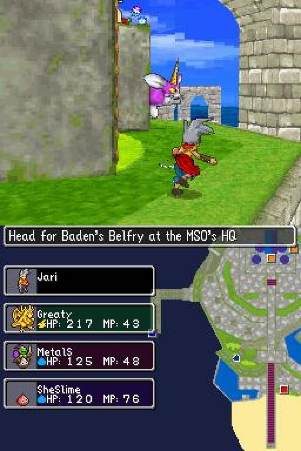 Screenshot ze hry Dragon Quest Monsters: Joker - Recenze-her.cz