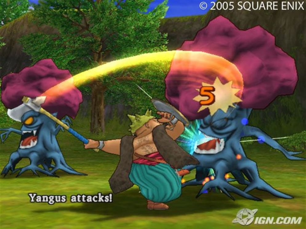 Screenshot ze hry Dragon Quest VIII: Journey of The Cursed King - Recenze-her.cz