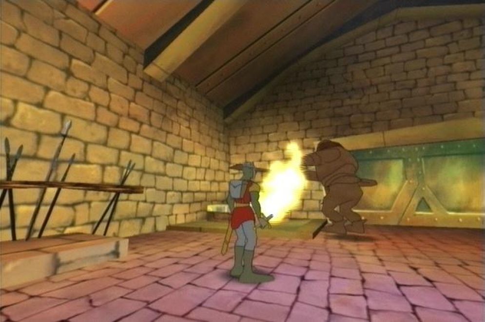 Screenshot ze hry Dragon�s Lair 3 - Recenze-her.cz