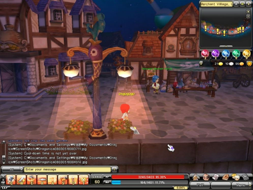 Screenshot ze hry Dragonica - Recenze-her.cz