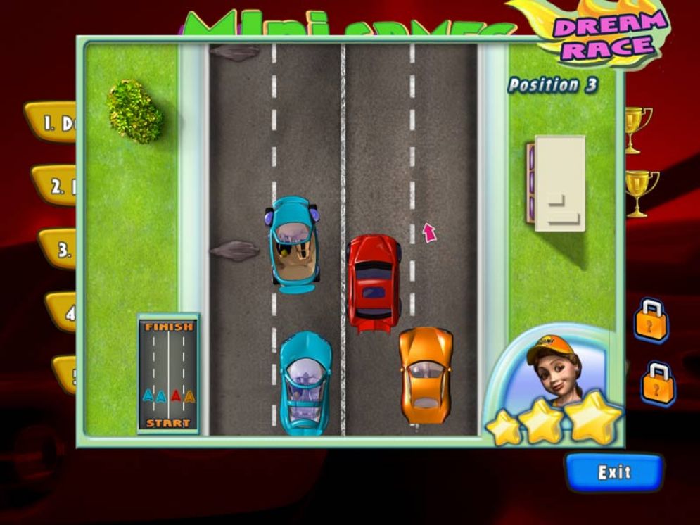 Screenshot ze hry Dream Cars - Recenze-her.cz