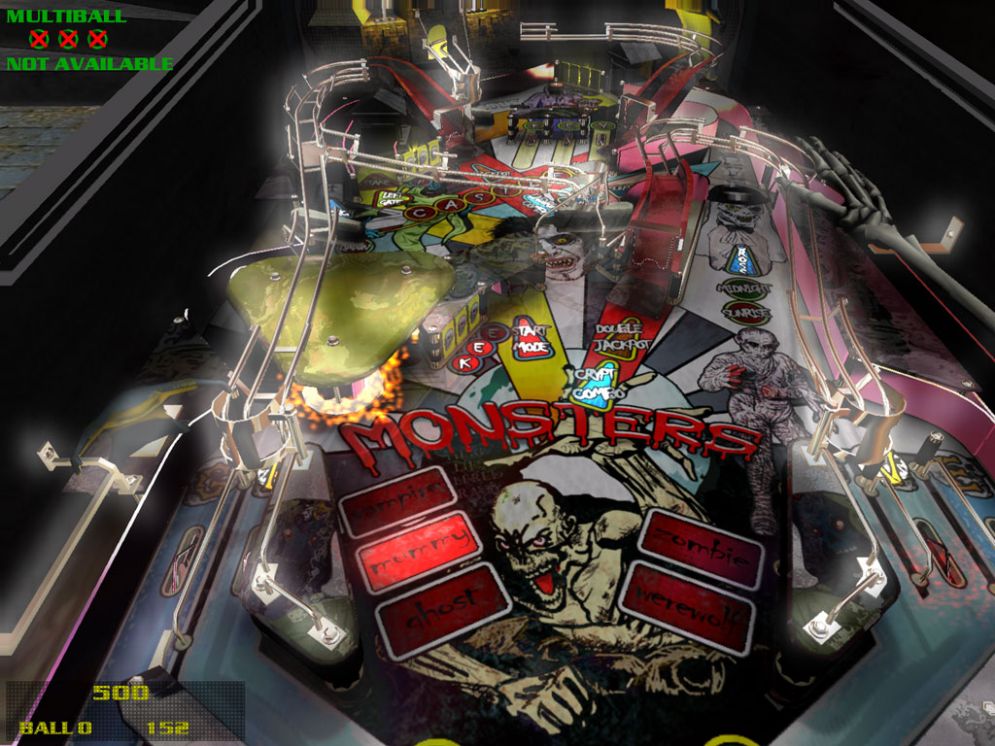 Screenshot ze hry Dream Pinball 3D - Recenze-her.cz