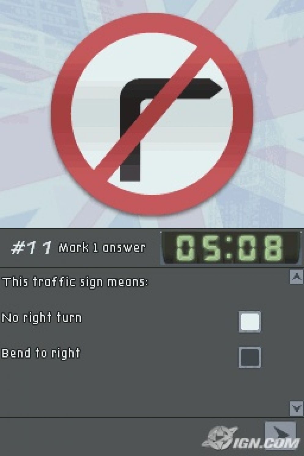 Screenshot ze hry Driving Theory Training - Recenze-her.cz