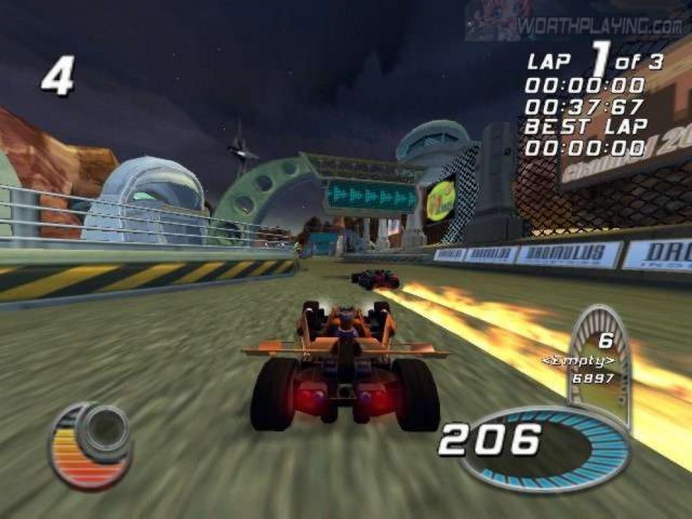Screenshot ze hry Drome Racers - Recenze-her.cz