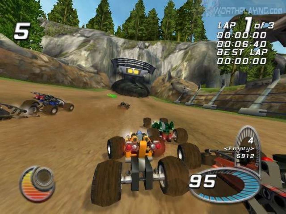 Screenshot ze hry Drome Racers - Recenze-her.cz