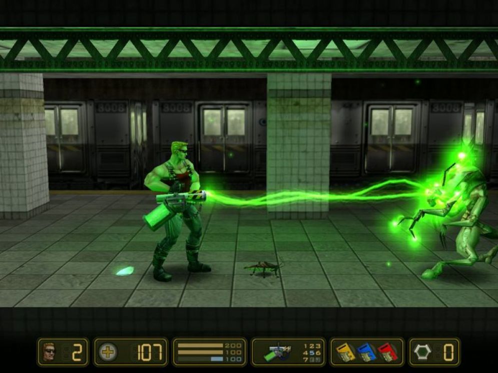 Screenshot ze hry Duke Nukem: Manhattan Project - Recenze-her.cz